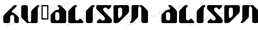 Hu-Alison Alison字体转换
